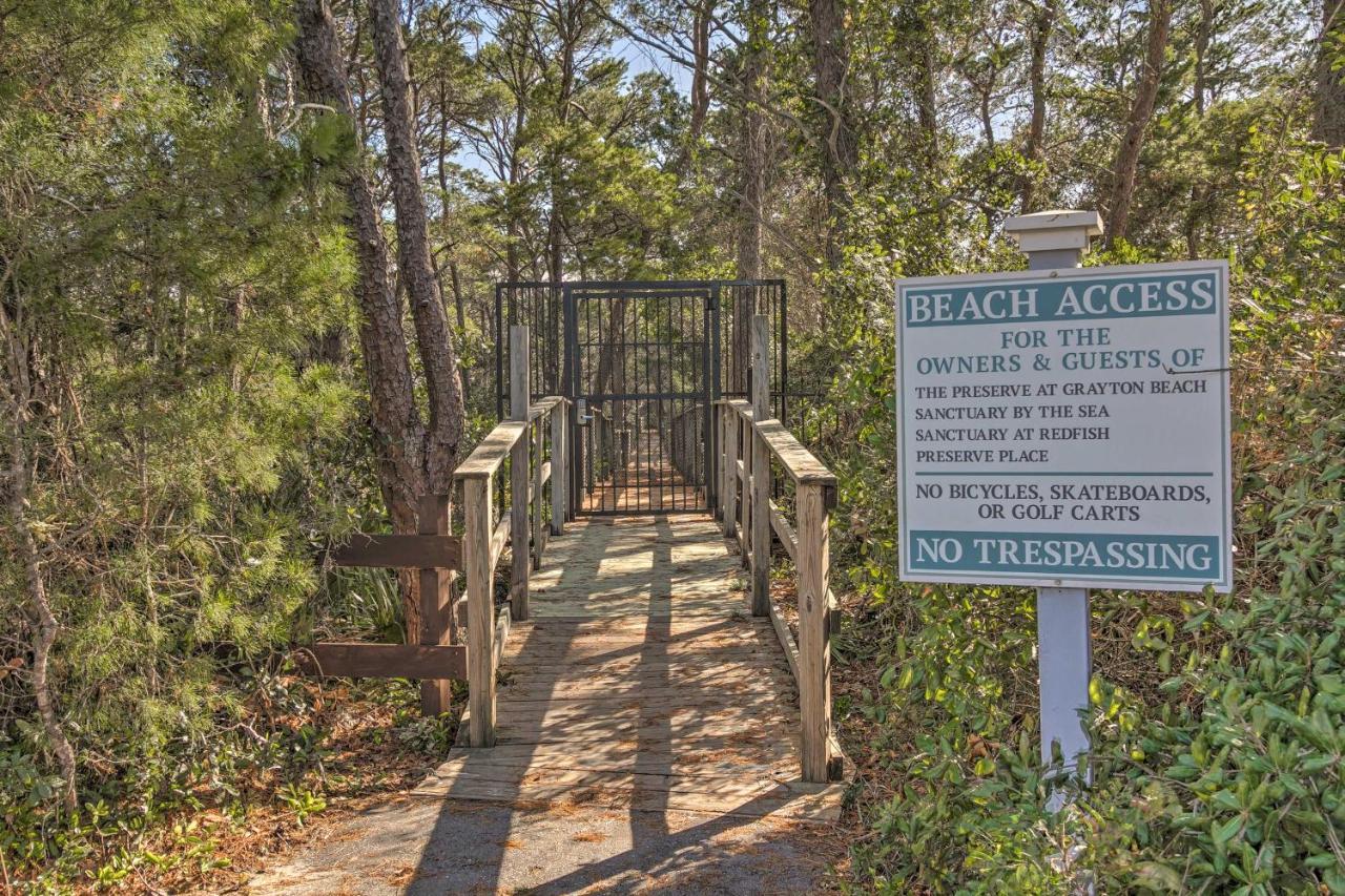 30A Retreat With Patio And Resort Amenities! Santa Rosa Beach Exterior foto